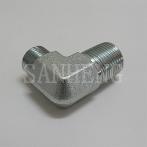 Sanheng Hydraulic 1CT9-SP / 1DT9-SP DIN Metric Male BSPT 90&deg; Elbow Adapter