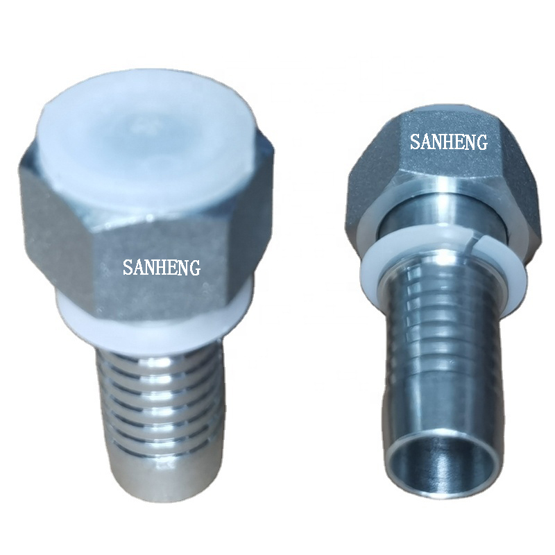 Sanheng Hydraulic DIN 20411 20412 Metric Female 24&deg; Cone O-ring Hose Fitting