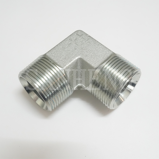 Sanheng Hydraulic 90&deg; Elbow MBSPP MBSPT Thread / 1BT9-SP British Pipe Union Fitting