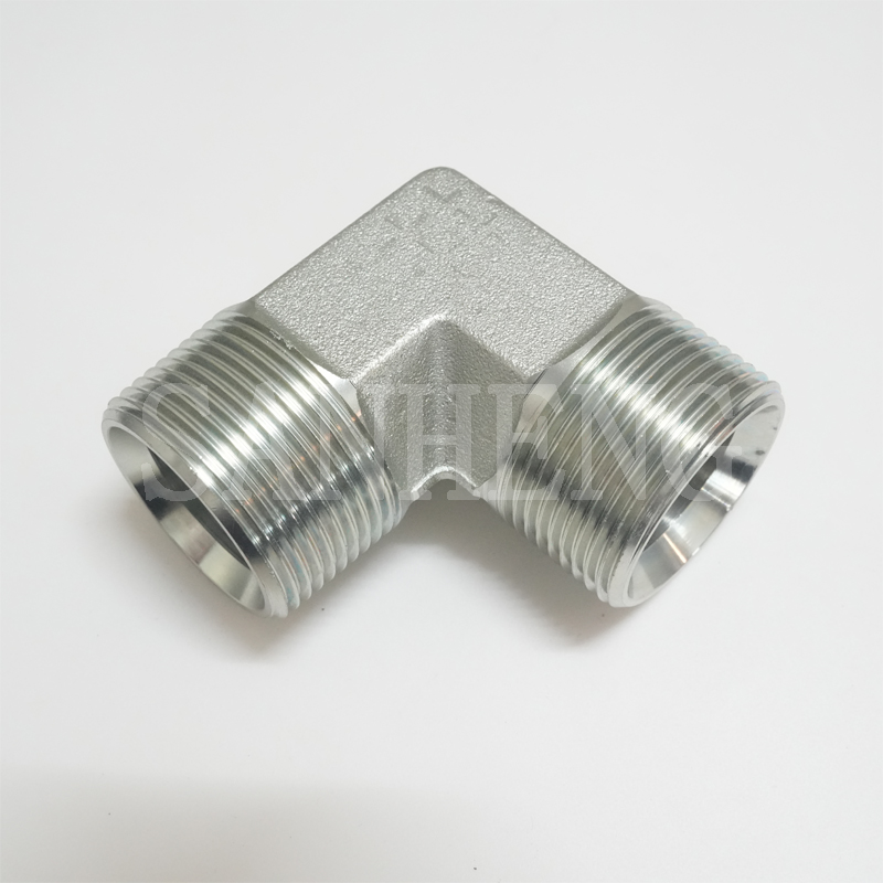 Sanheng Hydraulic 90&deg; Elbow MBSPP MBSPT Thread / 1BT9-SP British Pipe Union Fitting