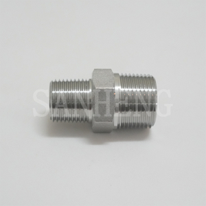 Sanheng Forged Hydraulic 5404 MP-MP / 1N NPT Male Thread Pipe Nipple