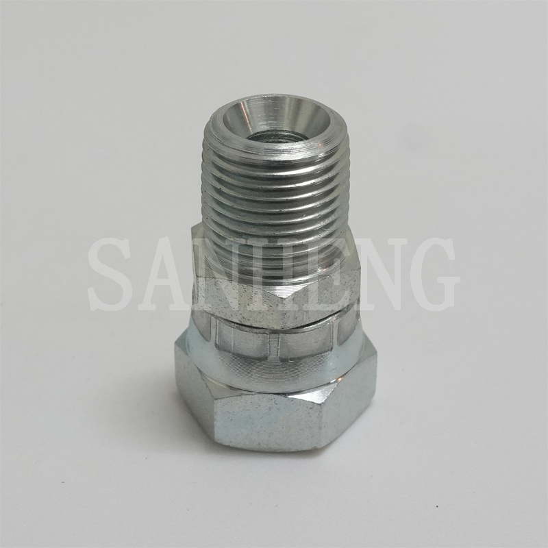Sanheng Hydraulic 1404 MP-FPS / 2NU NPT Male to Female NPSM Adaptor