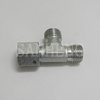 Sanheng Hydraulic CC / DD DIN Metric Run Tee Fitting with Swivel Nut