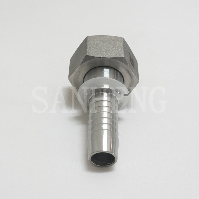 Sanheng Hydraulic 20511 20512 Female Metric 24&deg; Cone Heavy Series Swaged Hose Fitting