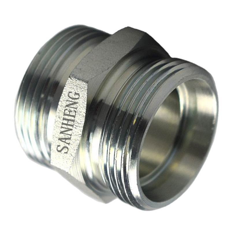 Sanheng 1C / 1D Hydraulic 24&deg; METRIC Thread Male DIN2353 Union Fitting