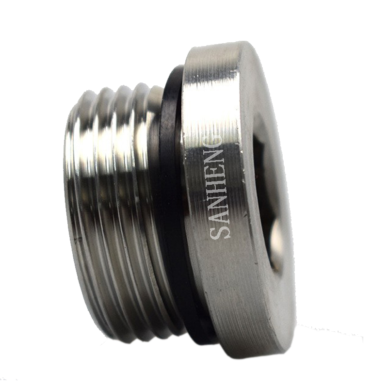 Sanheng Hydraulic 9028 / 4BN Male BSP Thread Hollow Hex Plug Socket Adapters