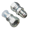 Sanheng Straight 6504 MJ-FJS / 2J JIC 37&deg; Swivel Hydraulic Pipe Connector