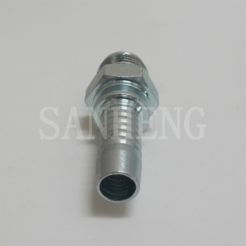 Sanheng Forged Hydraulic 74&deg; 16711 16712 JIC Male Thread Straight Hose Fitting