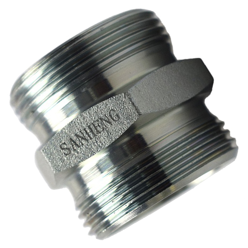 Sanheng 1C / 1D Hydraulic 24&deg; METRIC Thread Male DIN2353 Union Fitting