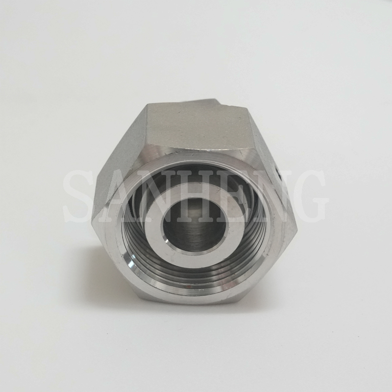 Sanheng Hydraulic 2C/ 2D METRIC Male Pipe Reducer Tube Adapter with Swivel Nut