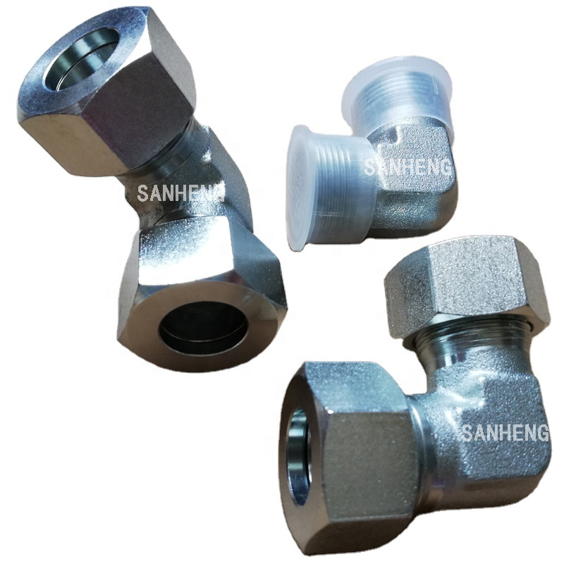 Sanheng Hydraulic 1C9 / 1D9 Hydraulic Metric Male DIN Union 90&deg; Elbow Fitting