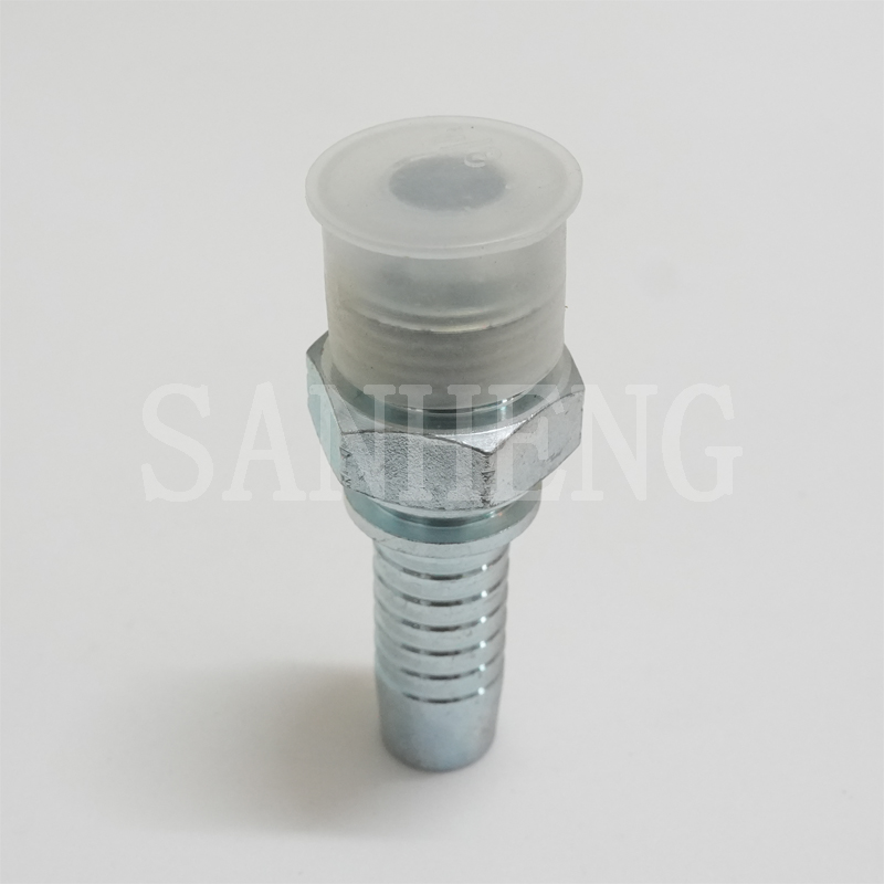 Sanheng Forged Hydraulic 74&deg; 16711 16712 JIC Male Thread Straight Hose Fitting