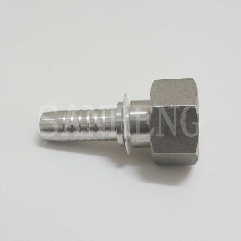 Sanheng Hydraulic 20511 20512 Female Metric 24&deg; Cone Heavy Series Swaged Hose Fitting