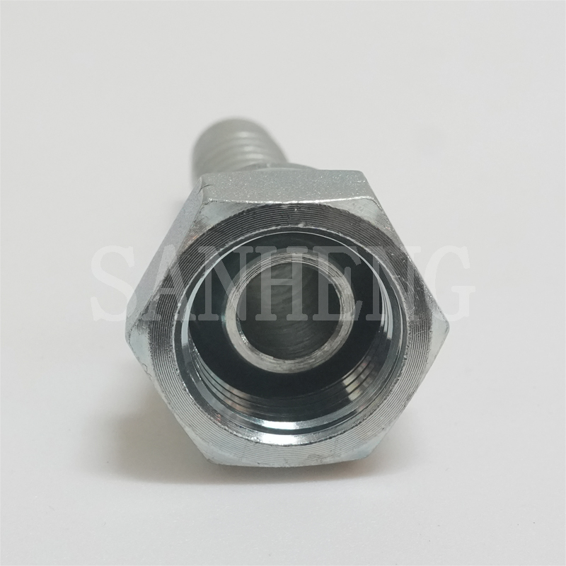 Sanheng Forged Hydraulic 22611 22612 BSP Female Thread 60&deg; Hose Pipe Fitting