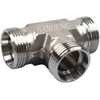 Sanheng AC / AD Hydraulic DIN2353 METRIC Thread Male Union Tee Fitting