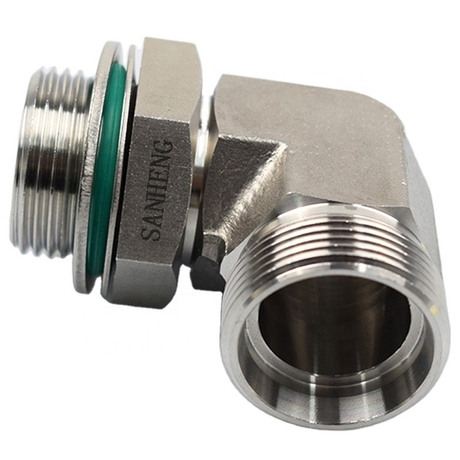 MM&nbsp;MBSP&nbsp;1CG9&nbsp;Hydraulic&nbsp;90&nbsp;Elbow&nbsp;Thread&nbsp;Adjustable&nbsp;O&nbsp;ring&nbsp;Sealing&nbsp;Adapter