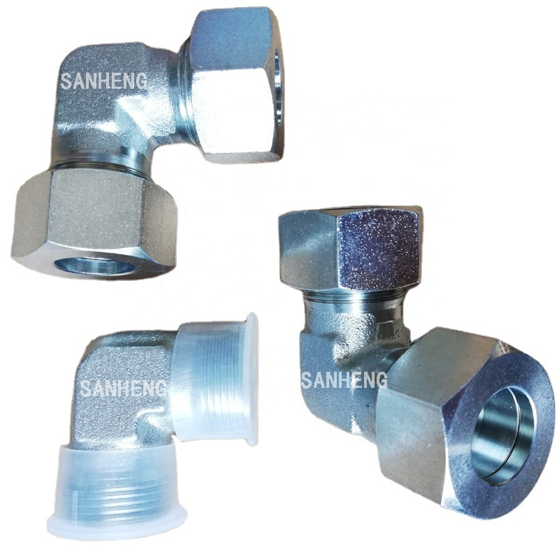Sanheng Hydraulic 1C9 / 1D9 Hydraulic Metric Male DIN Union 90&deg; Elbow Fitting