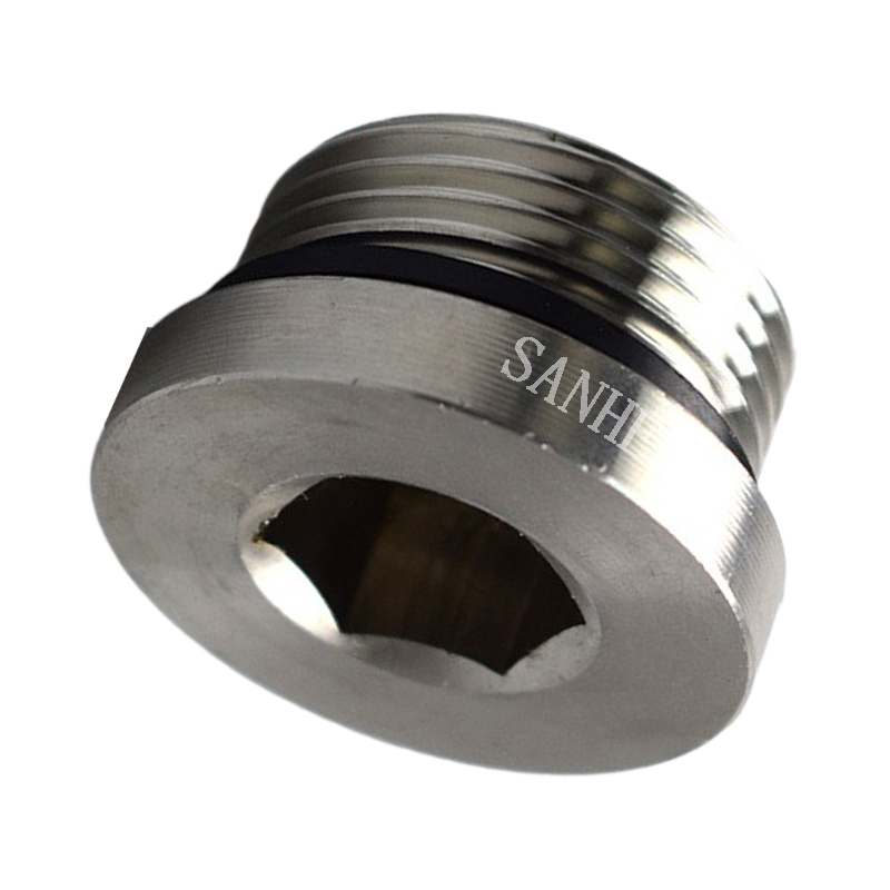 Sanheng Hydraulic 9028 / 4BN Male BSP Thread Hollow Hex Plug Socket Adapters