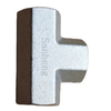 Sanheng Hydraulic Three-way 5605 FP-FP-FP / GN-PK NPT Female Thread Tee Fitting Adapter