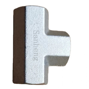 Sanheng Hydraulic Three-way 5605 FP-FP-FP / GN-PK NPT Female Thread Tee Fitting Adapter