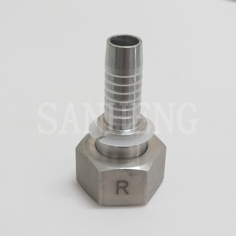 Sanheng Hydraulic 20511 20512 Female Metric 24&deg; Cone Heavy Series Swaged Hose Fitting