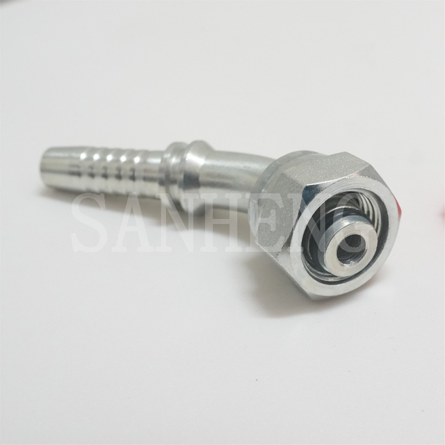 Sanheng Forged Hydraulic 45&deg; 20441 20442 Metric Female DKO 24&deg; Hose Fitting
