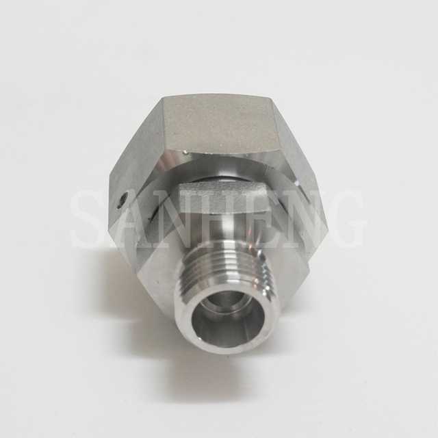 Sanheng Hydraulic 2C/ 2D METRIC Male Pipe Reducer Tube Adapter with Swivel Nut