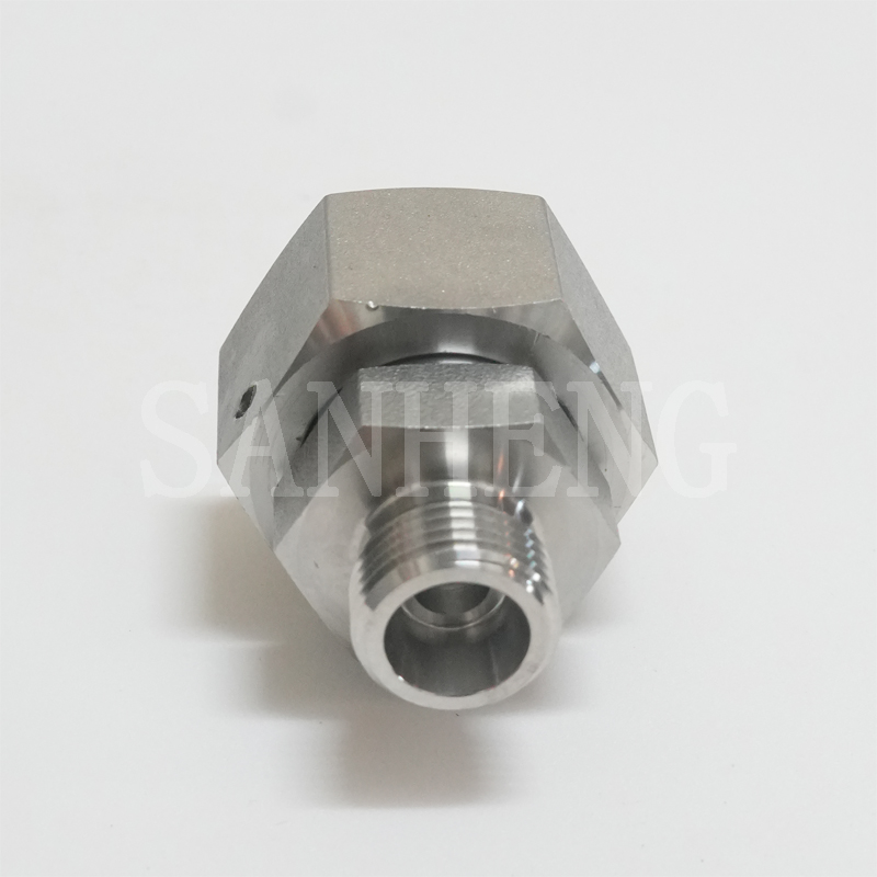 Sanheng Hydraulic 2C/ 2D METRIC Male Pipe Reducer Tube Adapter with Swivel Nut
