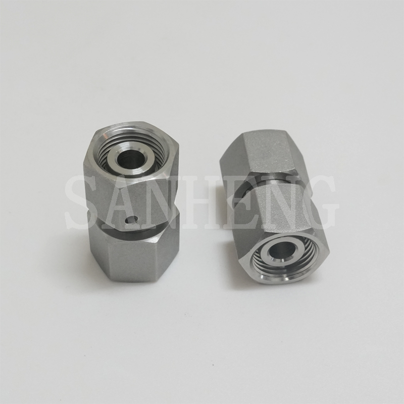 Sanheng Hydraulic 3C / 3D Hydraulic Metric Female Tube Adapter with Swivel Nut