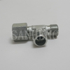 Sanheng Hydraulic CC / DD DIN Metric Run Tee Fitting with Swivel Nut