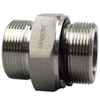 Sanheng 1CM-WD / 1DM-WD Hydraulic Metric Male Compression Adapter with Captive Seal