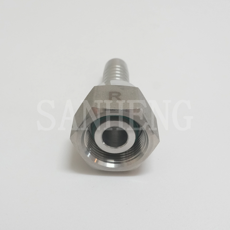 Sanheng Hydraulic 20511 20512 Female Metric 24&deg; Cone Heavy Series Swaged Hose Fitting