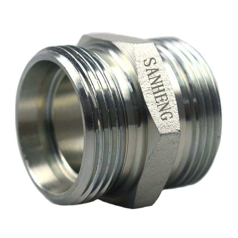 Sanheng 1C / 1D Hydraulic 24&deg; METRIC Thread Male DIN2353 Union Fitting
