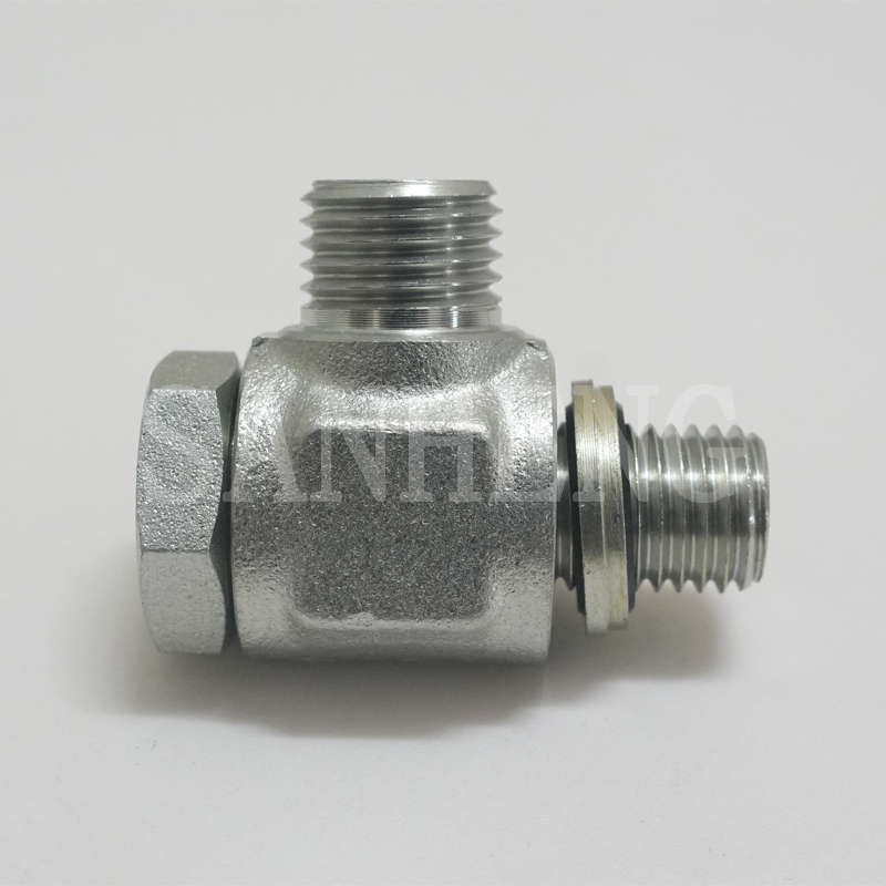 Sanheng Hydraulic DIN 1CI / 1DI Metric Male Thread Banjo Tube Adapter