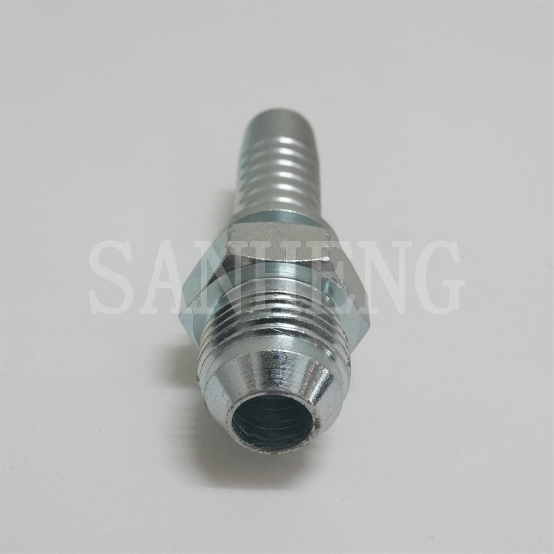 Sanheng Forged Hydraulic 74&deg; 16711 16712 JIC Male Thread Straight Hose Fitting