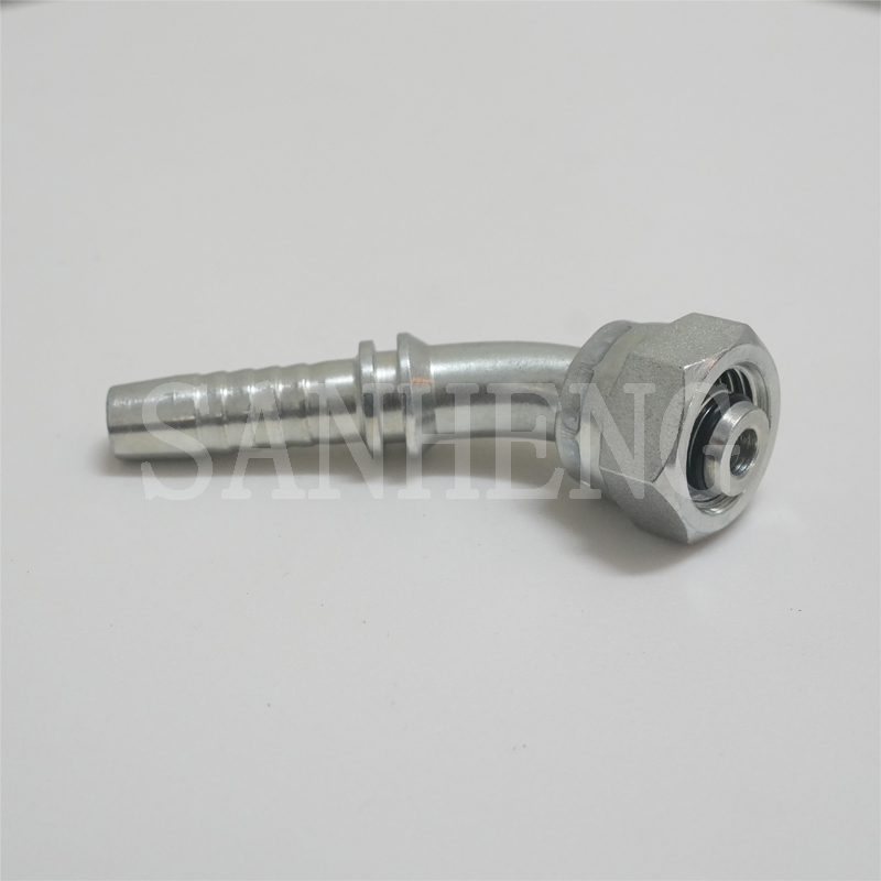 Sanheng Forged Hydraulic 45&deg; 20441 20442 Metric Female DKO 24&deg; Hose Fitting