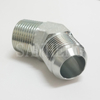 Sanheng Hydraulic 45&deg; Elbow MJ-MBSPT Thread / 1JT4-SP JIC BSPT 74&deg; Cone Fitting