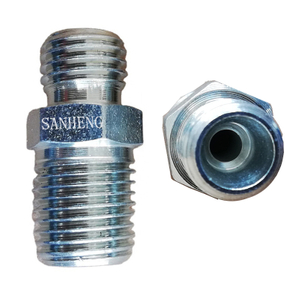 Sanheng Hydraulic 1CT-SP / 1DT-SP Hydraulic Metric Male DIN to BSPT Adapter