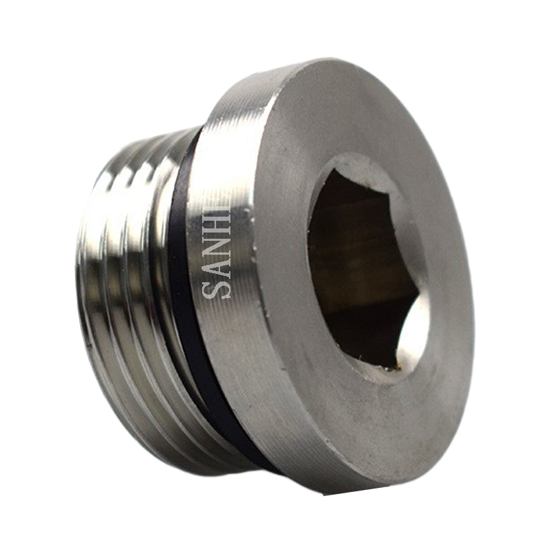 Sanheng Hydraulic 9028 / 4BN Male BSP Thread Hollow Hex Plug Socket Adapters
